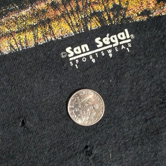 Vintage Yap Islands Sunset Seascape Landscape AOP T-Shirt - Picture 4 of 8